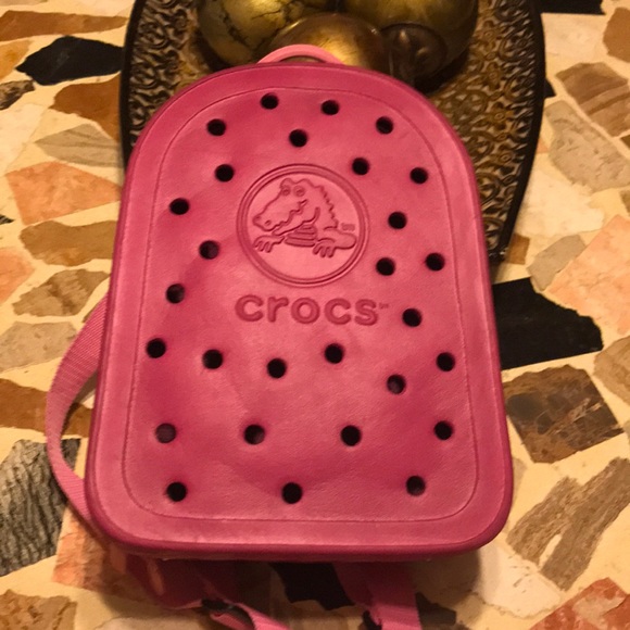 crocs girl backpack